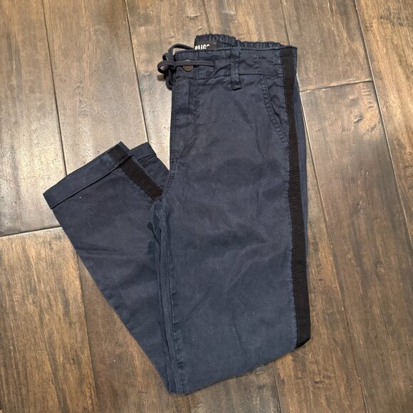 PAIGE Christy Navy Drawstring‎ Waist Pants Women's Size 25 - Picture 13 of 13